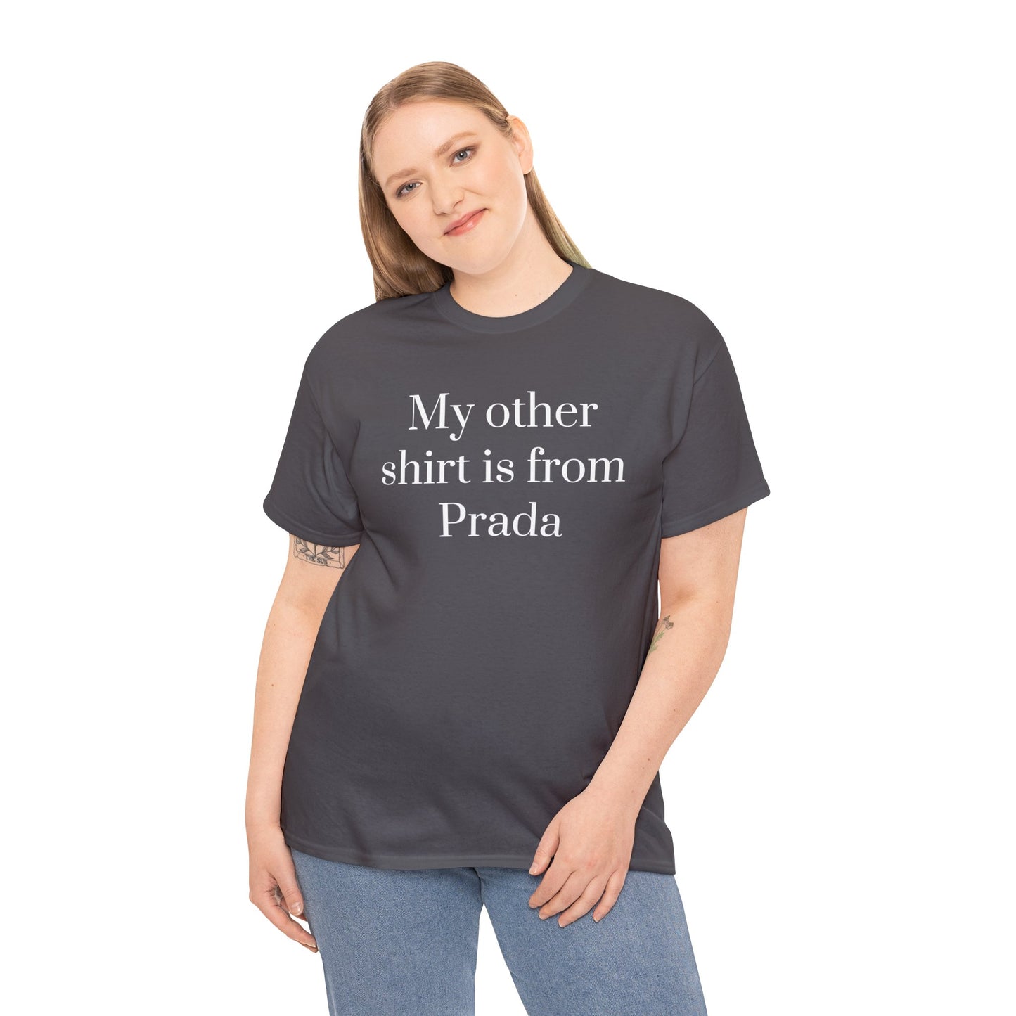 Prada Unisex Heavy Cotton Tee