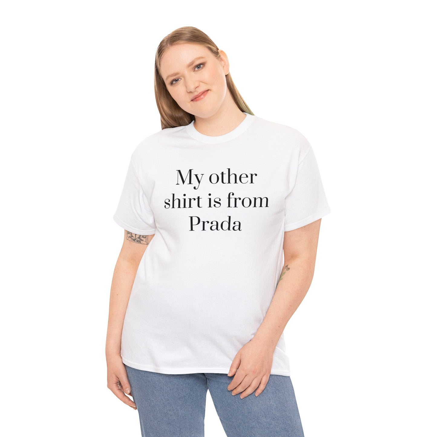 Prada Unisex Heavy Cotton Tee