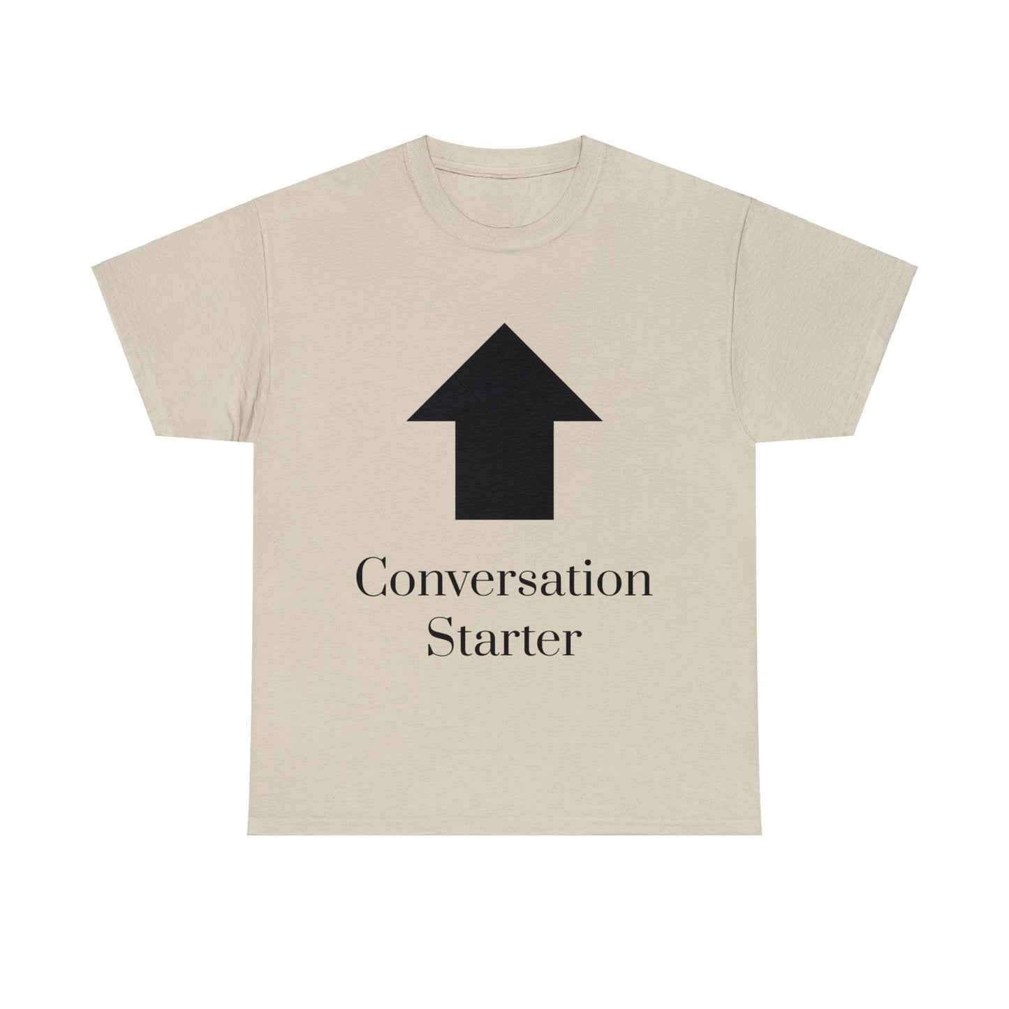 Conversation Starter Unisex Heavy Cotton Tee