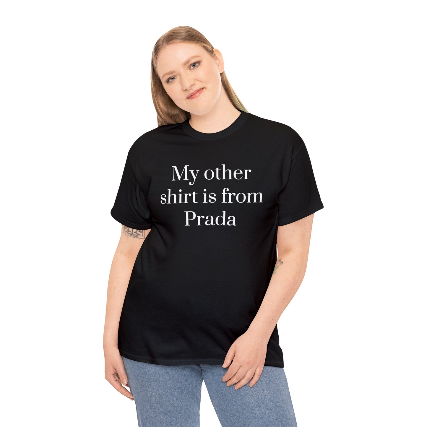 Prada Unisex Heavy Cotton Tee