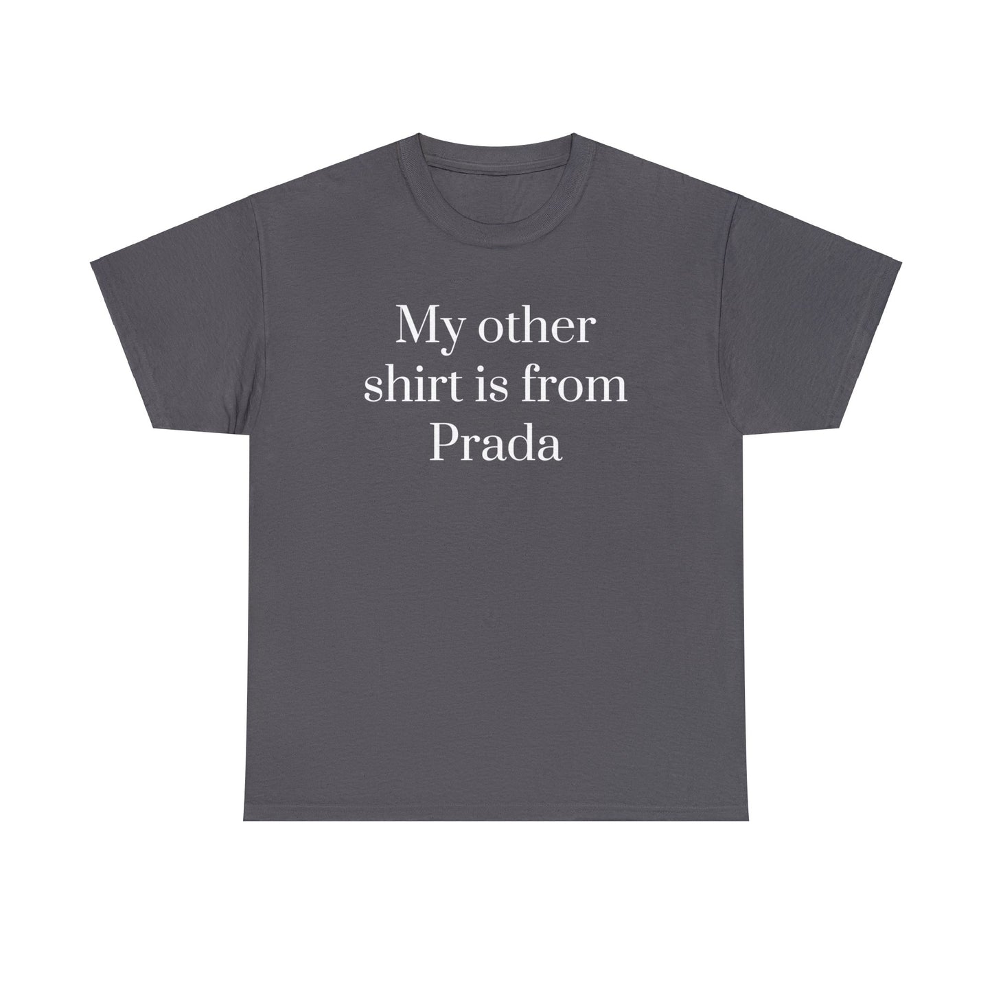 Prada Unisex Heavy Cotton Tee