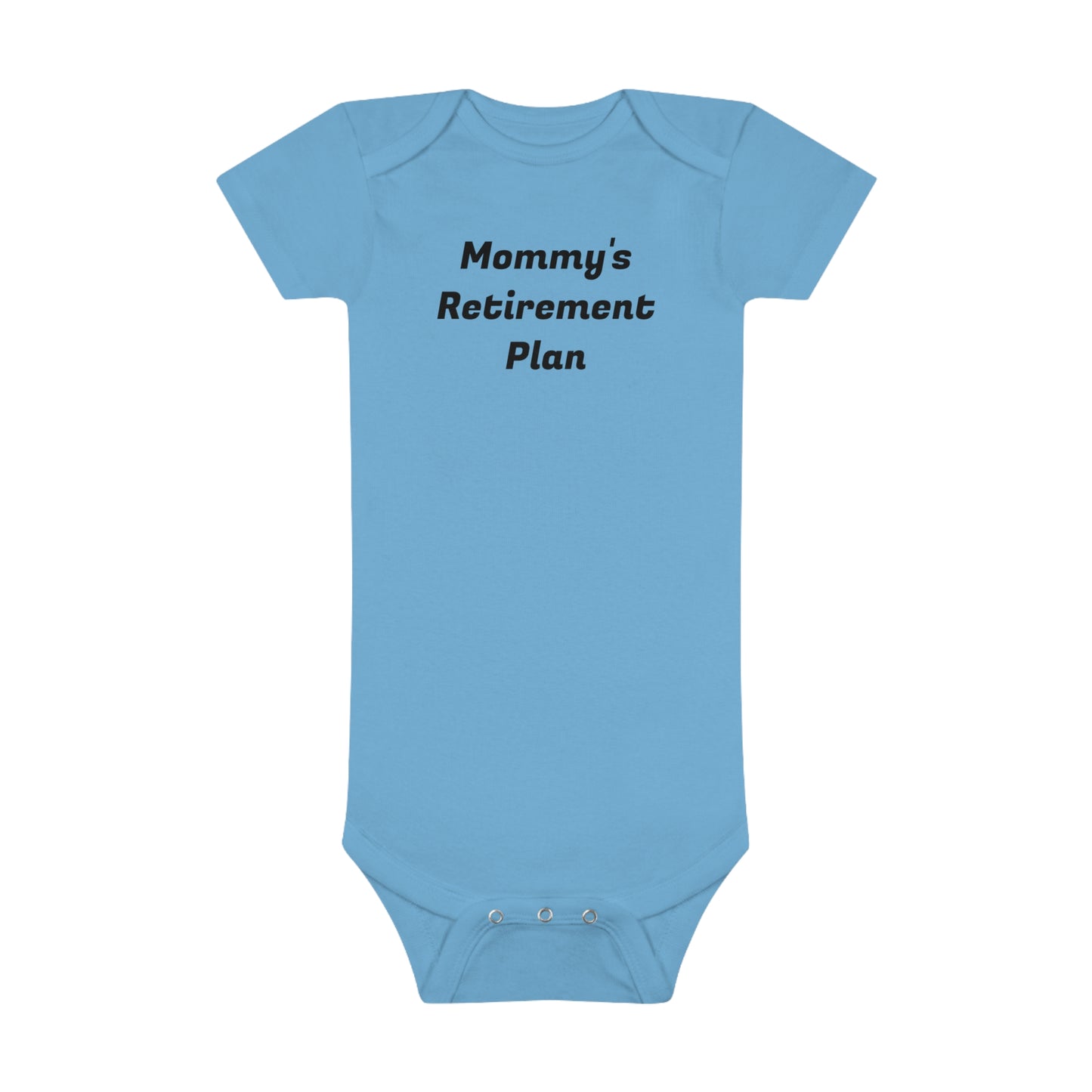 Mommy Retirement Baby Short Sleeve Onesie®