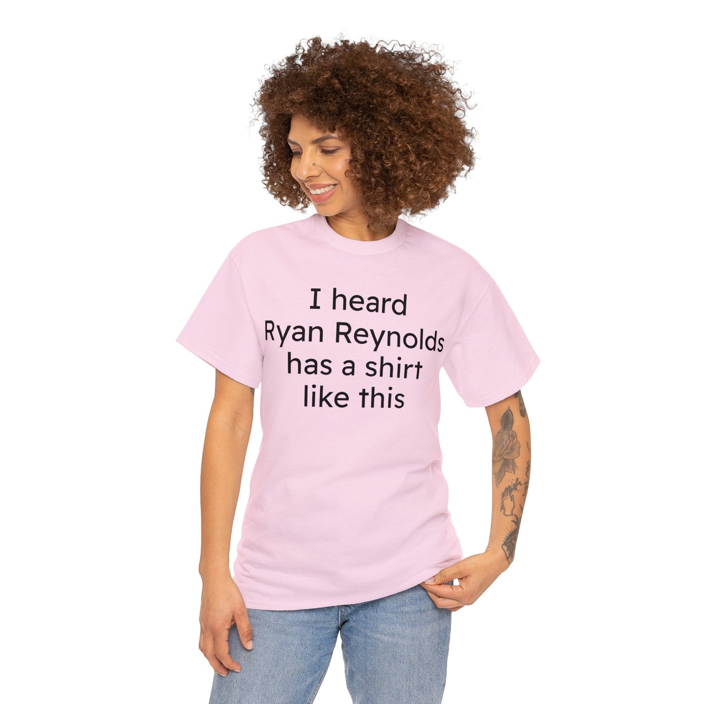 Ryan Reynolds Unisex Heavy Cotton Tee
