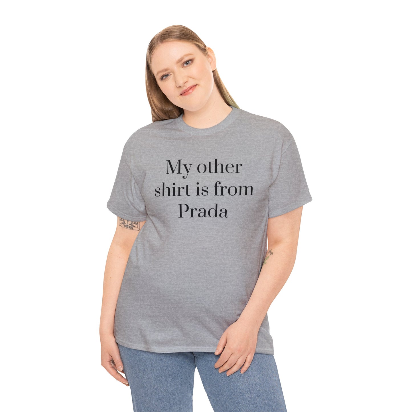 Prada Unisex Heavy Cotton Tee