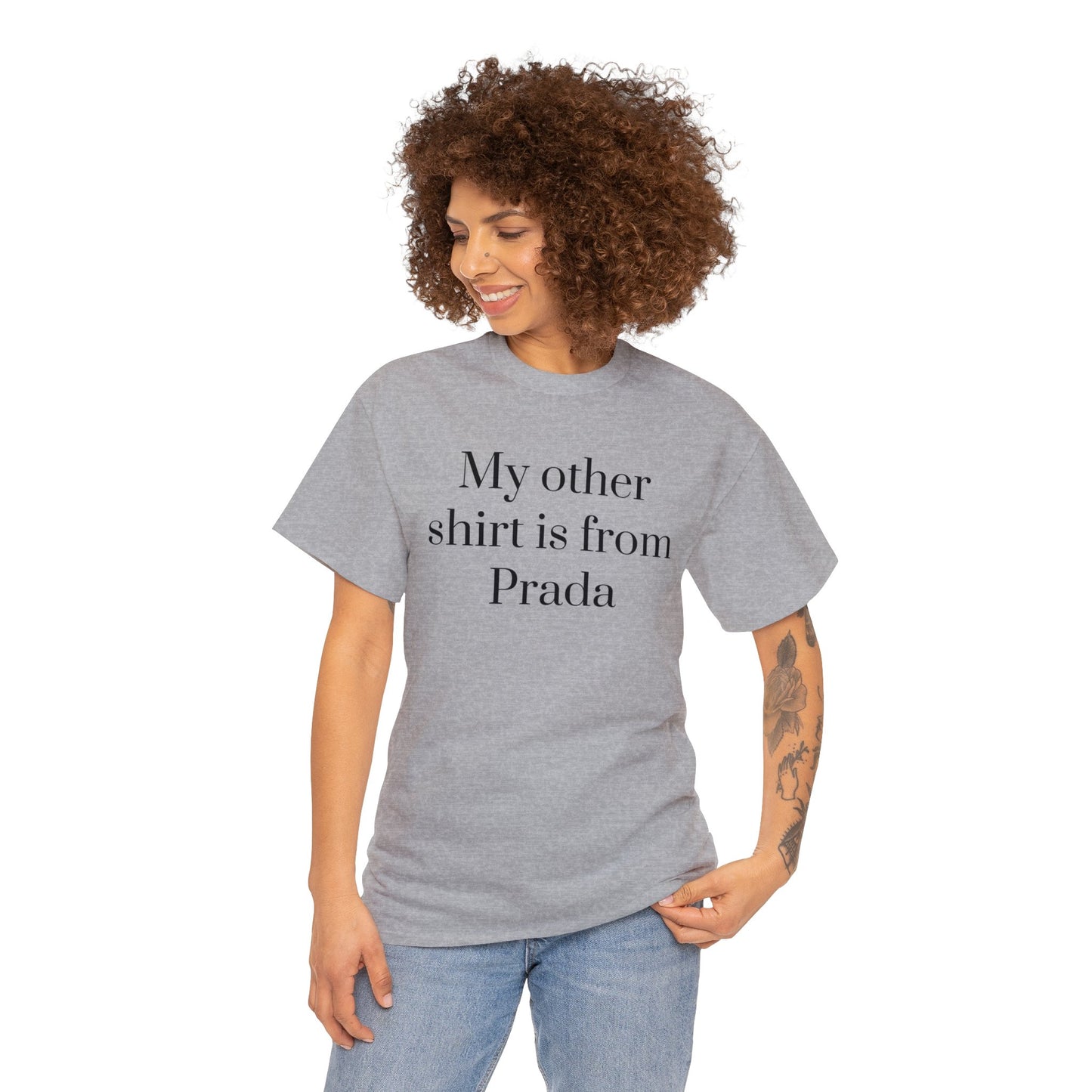 Prada Unisex Heavy Cotton Tee