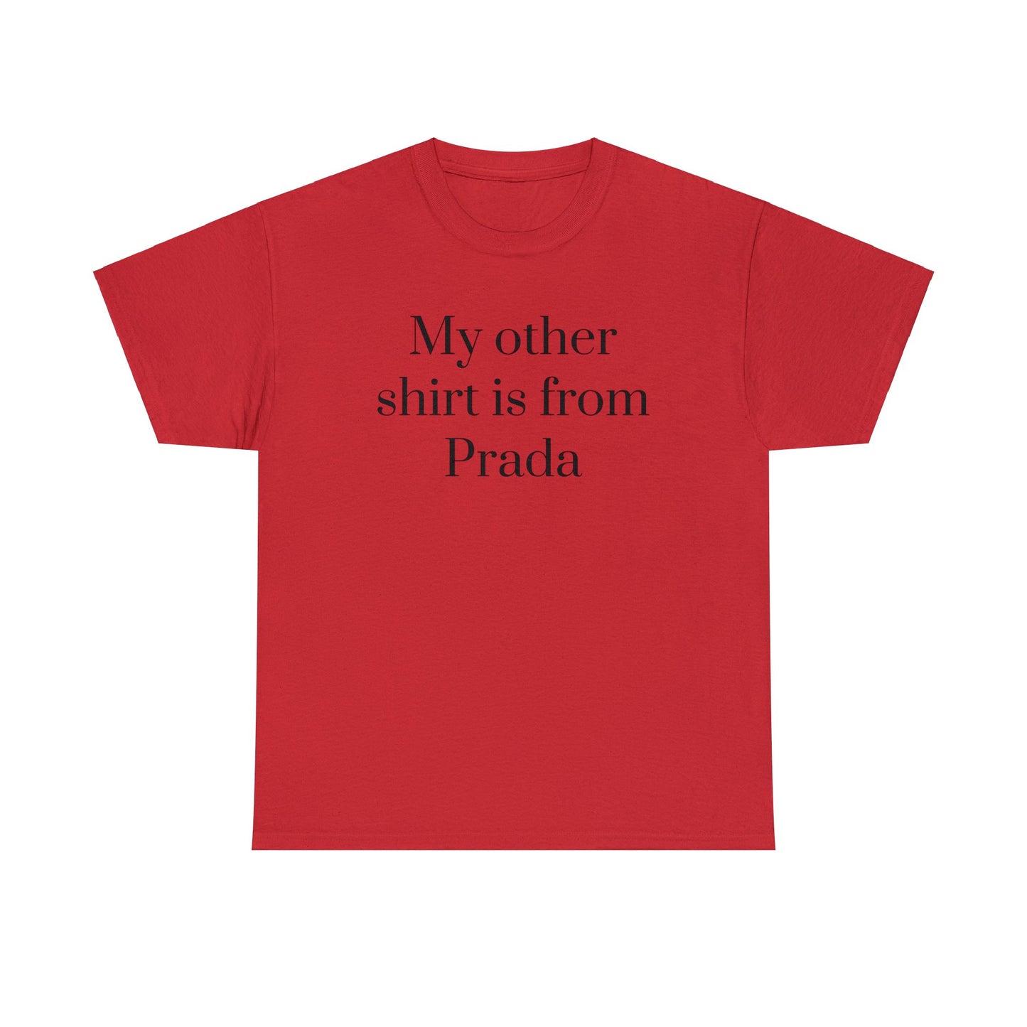 Prada Unisex Heavy Cotton Tee