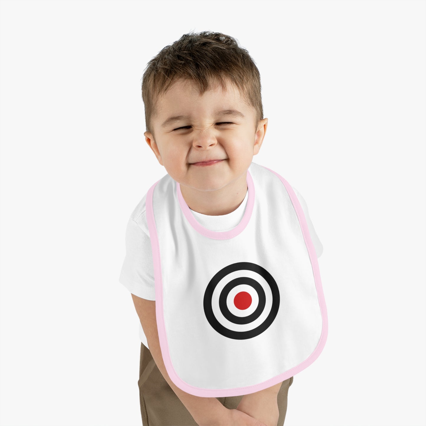 Target Baby Contrast Trim Jersey Bib