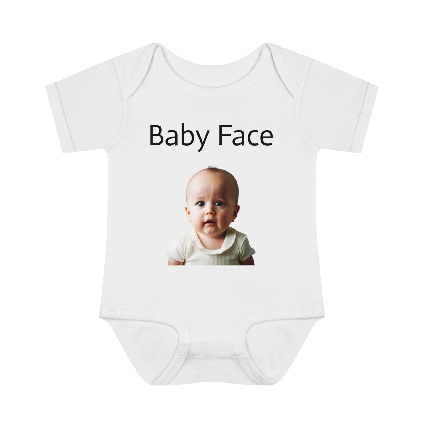 baby face Infant Baby Rib Bodysuit