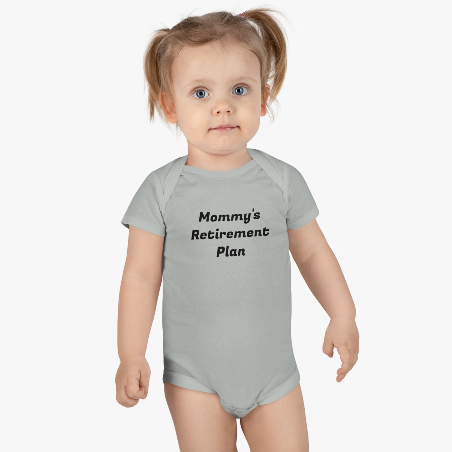 Mommy Retirement Baby Short Sleeve Onesie®