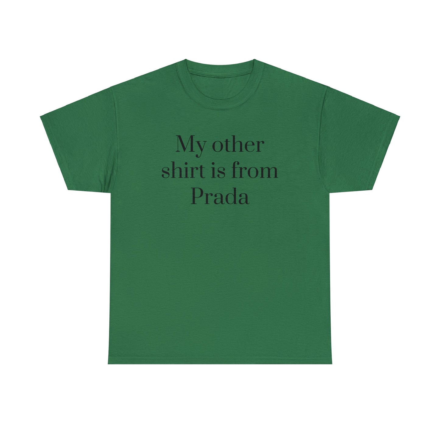 Prada Unisex Heavy Cotton Tee