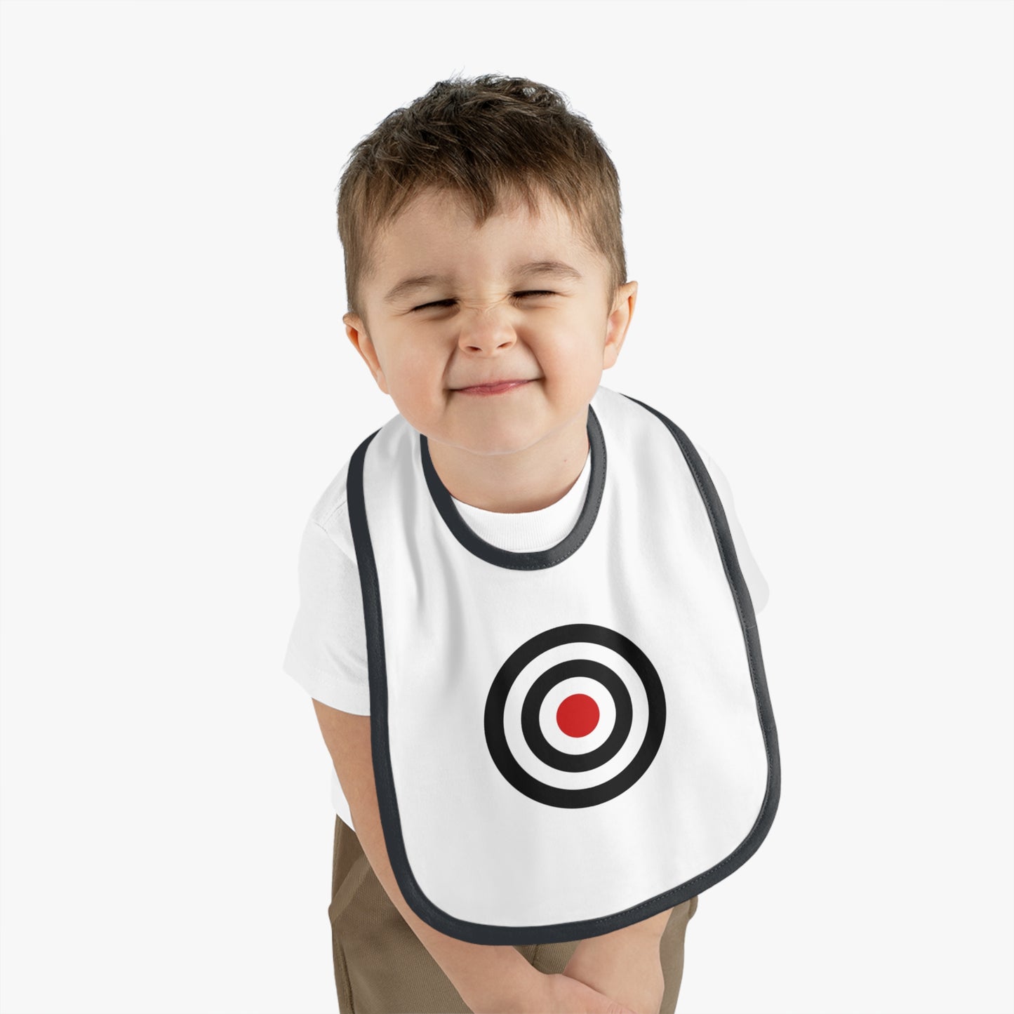 Target Baby Contrast Trim Jersey Bib