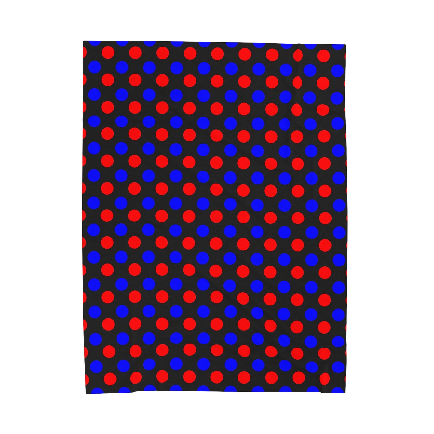 Polka Dot Velveteen Plush Blanket