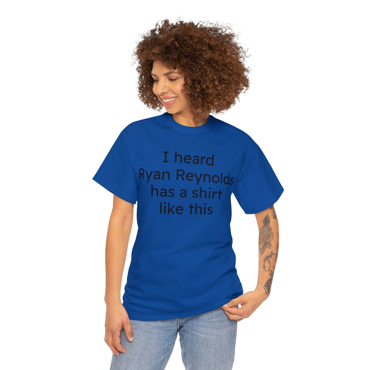 Ryan Reynolds Unisex Heavy Cotton Tee