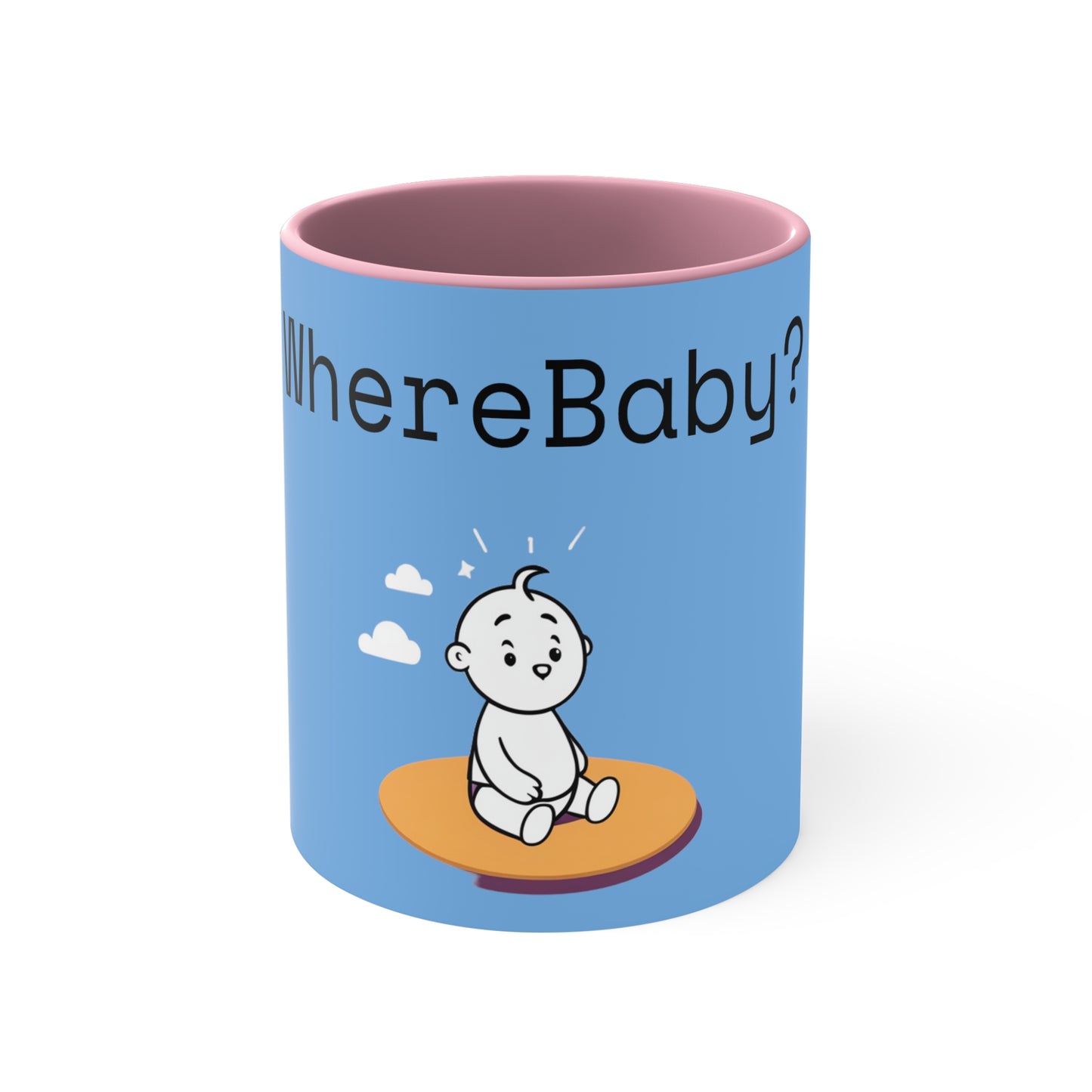 WhereBaby Accent Coffee Mug, 11oz