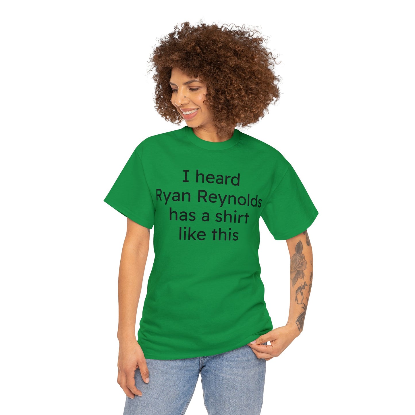 Ryan Reynolds Unisex Heavy Cotton Tee