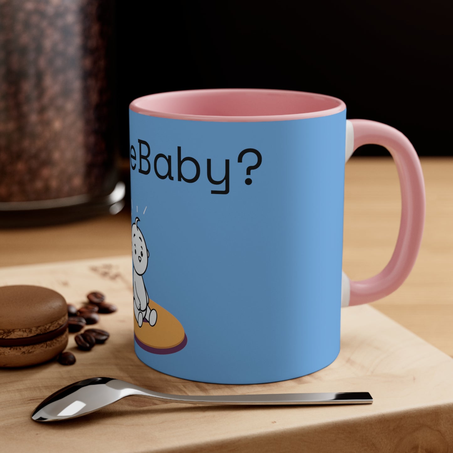 WhereBaby Accent Coffee Mug, 11oz