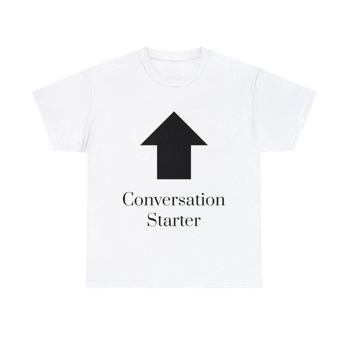 Conversation Starter Unisex Heavy Cotton Tee