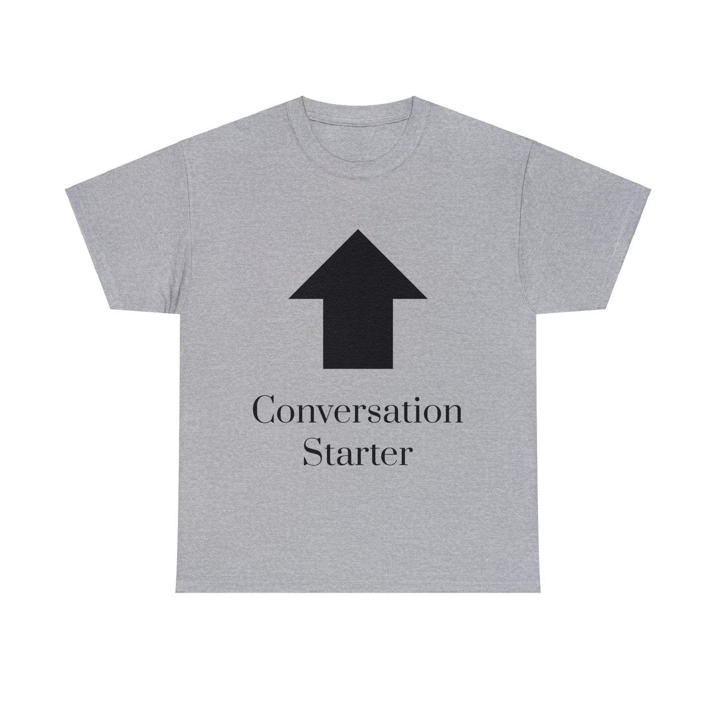 Conversation Starter Unisex Heavy Cotton Tee