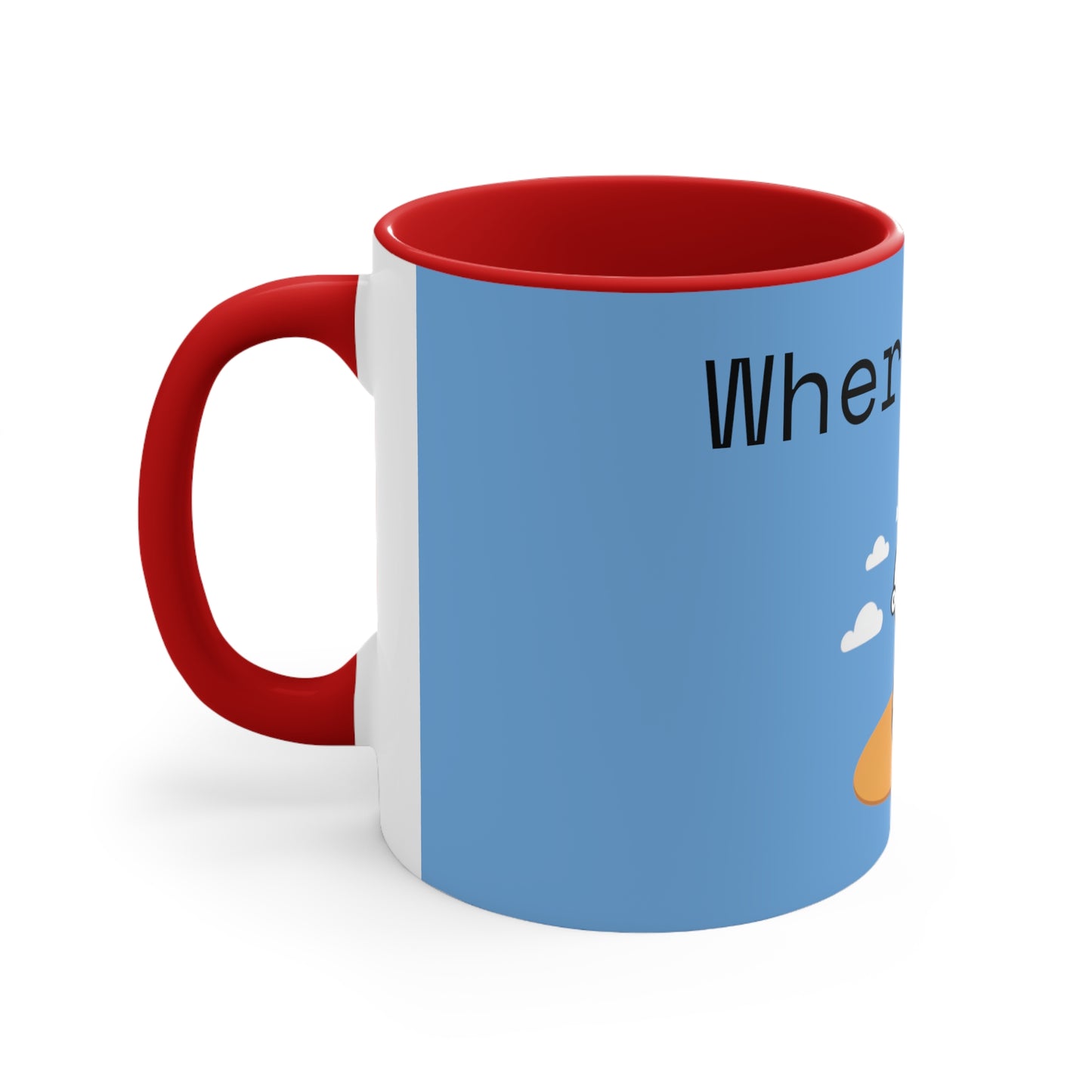 WhereBaby Accent Coffee Mug, 11oz