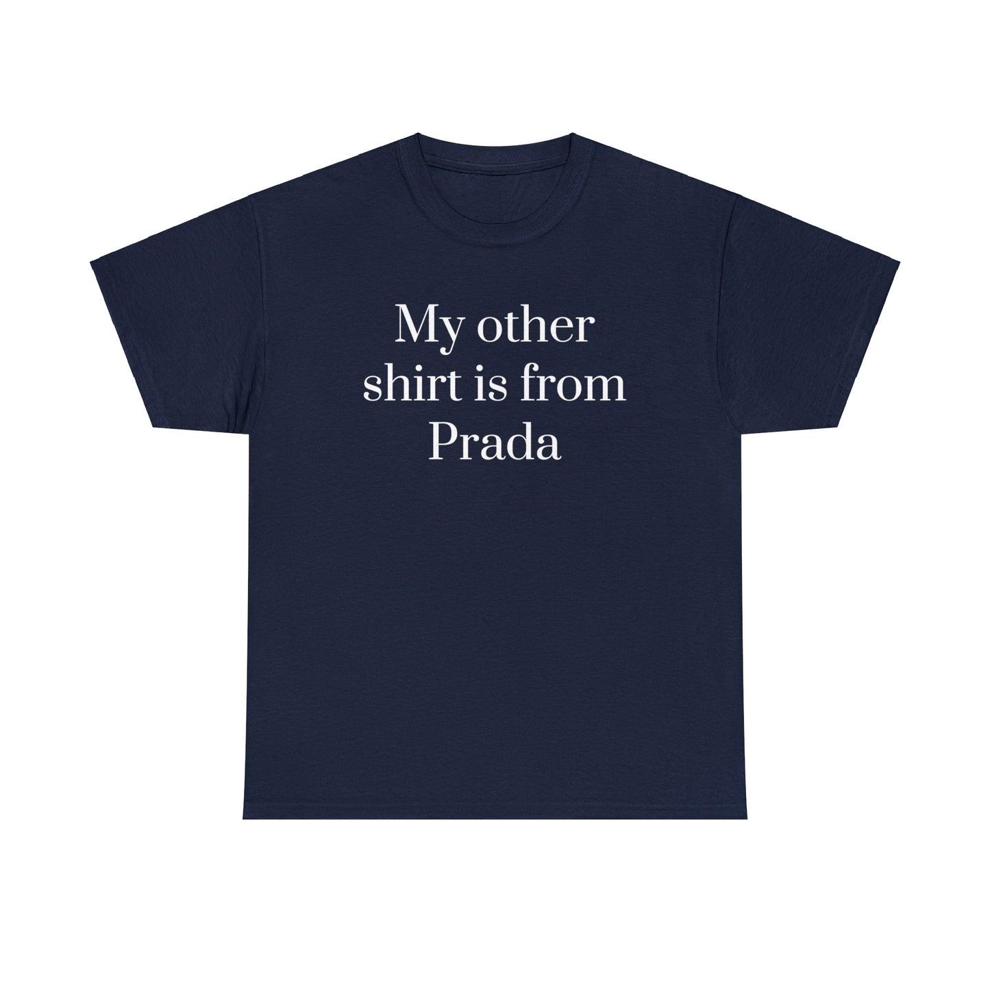 Prada Unisex Heavy Cotton Tee