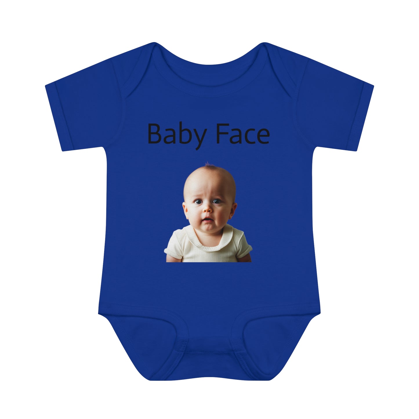 baby face Infant Baby Rib Bodysuit