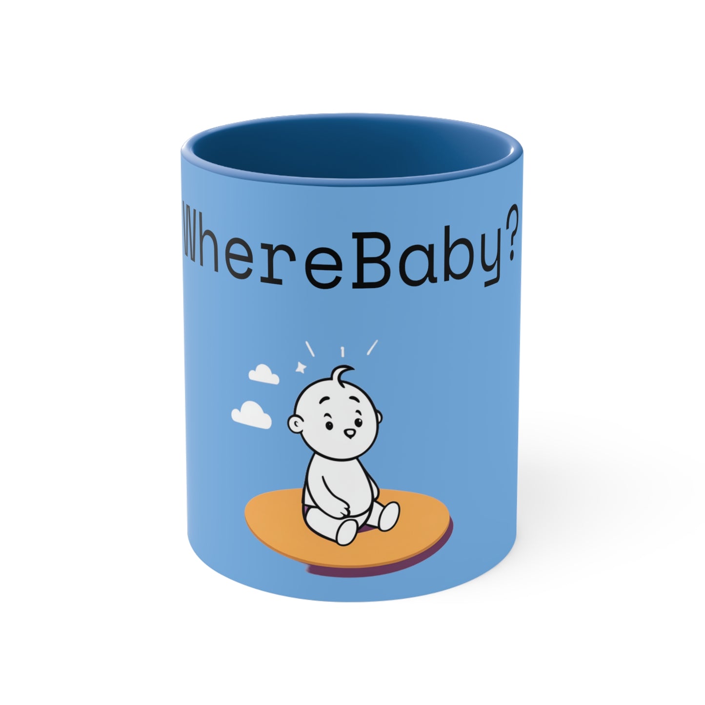 WhereBaby Accent Coffee Mug, 11oz