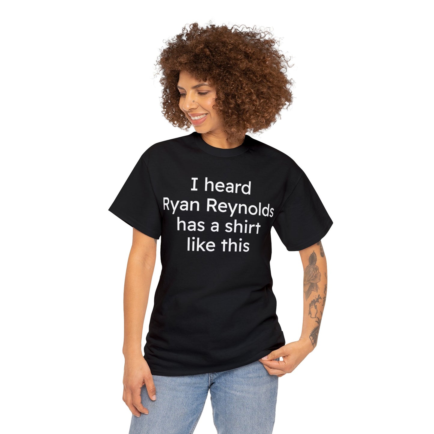 Ryan Reynolds Unisex Heavy Cotton Tee