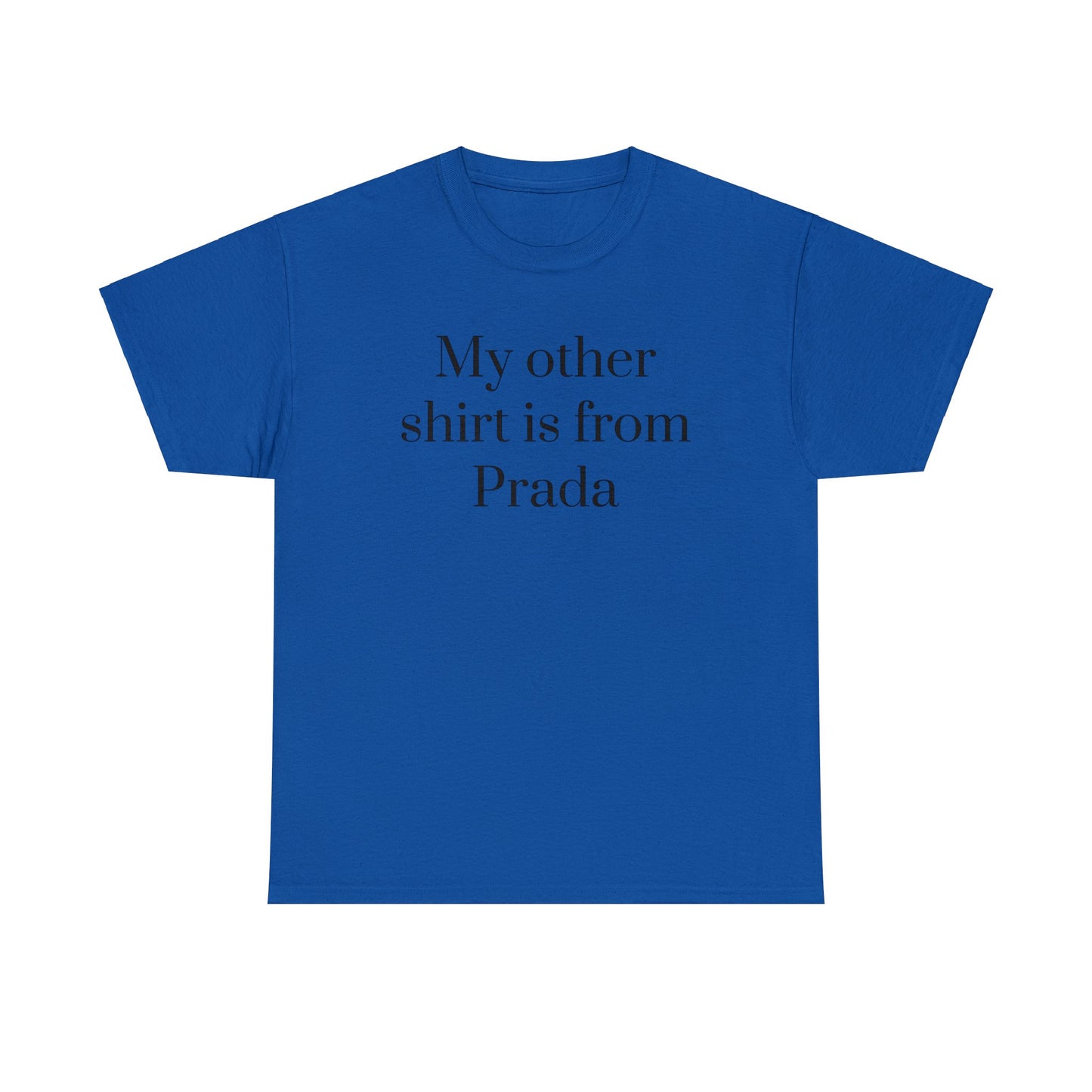 Prada Unisex Heavy Cotton Tee