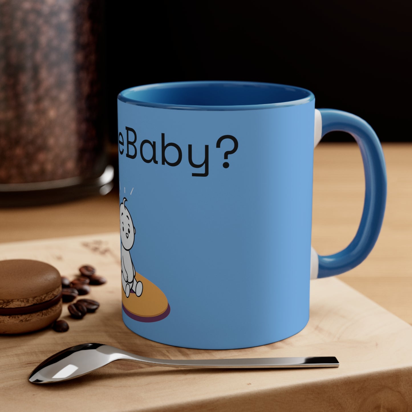 WhereBaby Accent Coffee Mug, 11oz