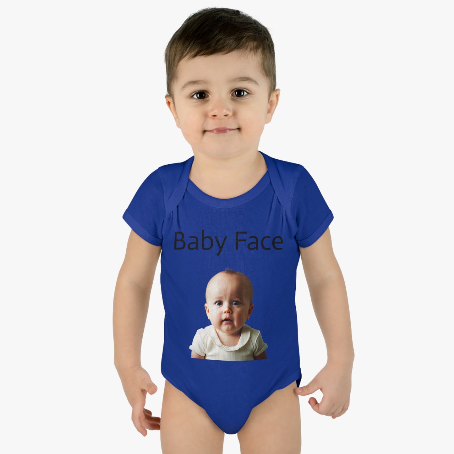 baby face Infant Baby Rib Bodysuit