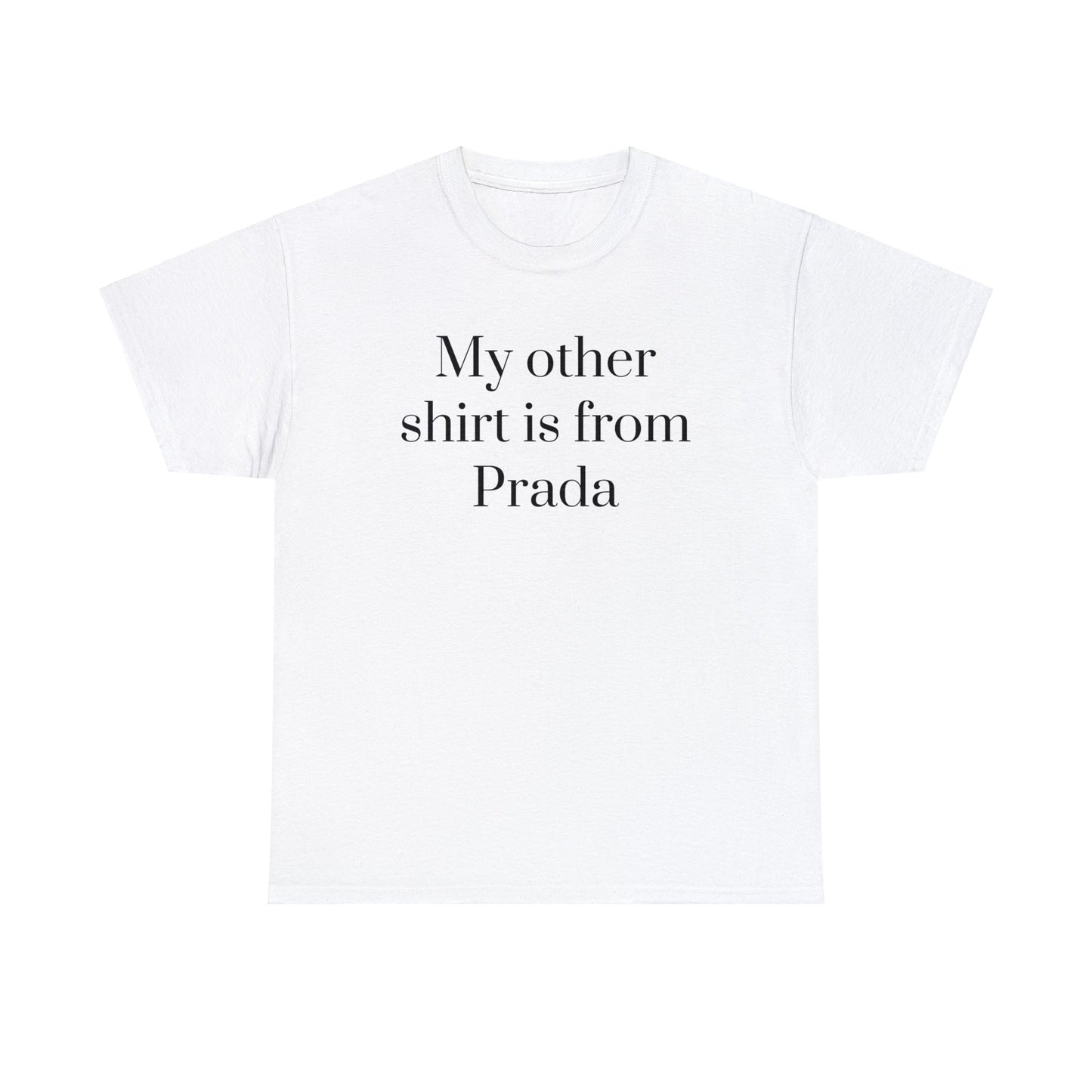 Prada Unisex Heavy Cotton Tee