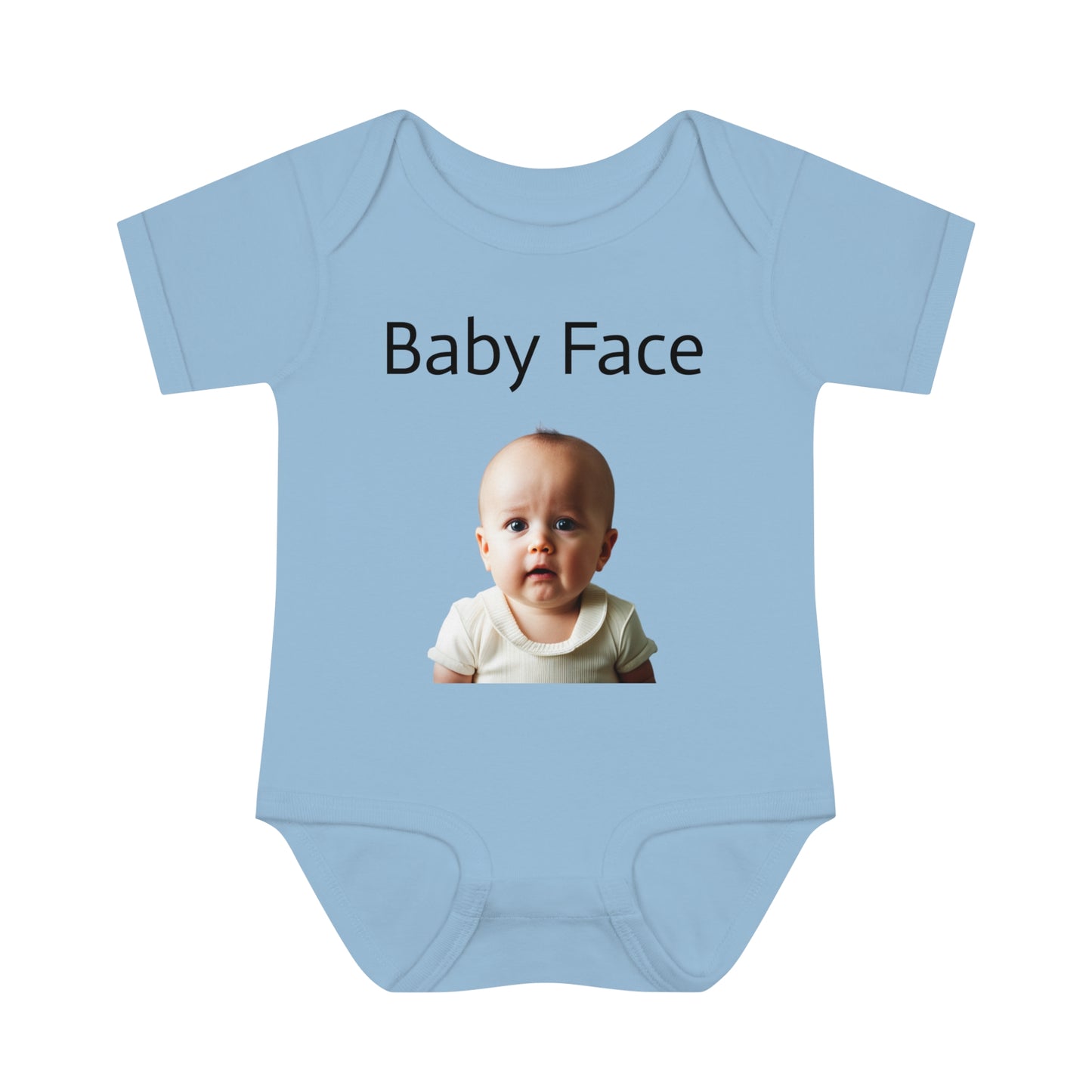 baby face Infant Baby Rib Bodysuit