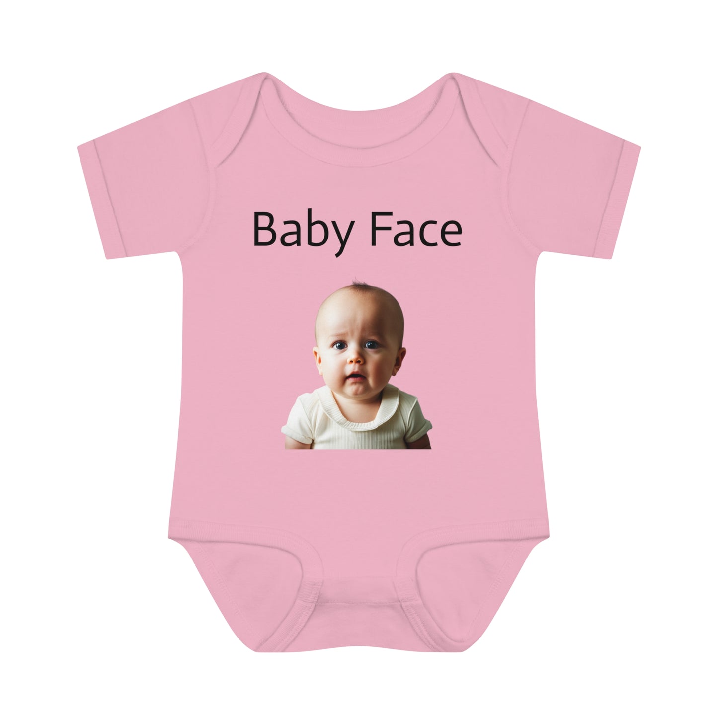 baby face Infant Baby Rib Bodysuit