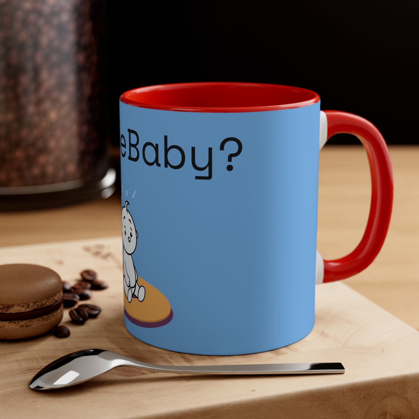 WhereBaby Accent Coffee Mug, 11oz