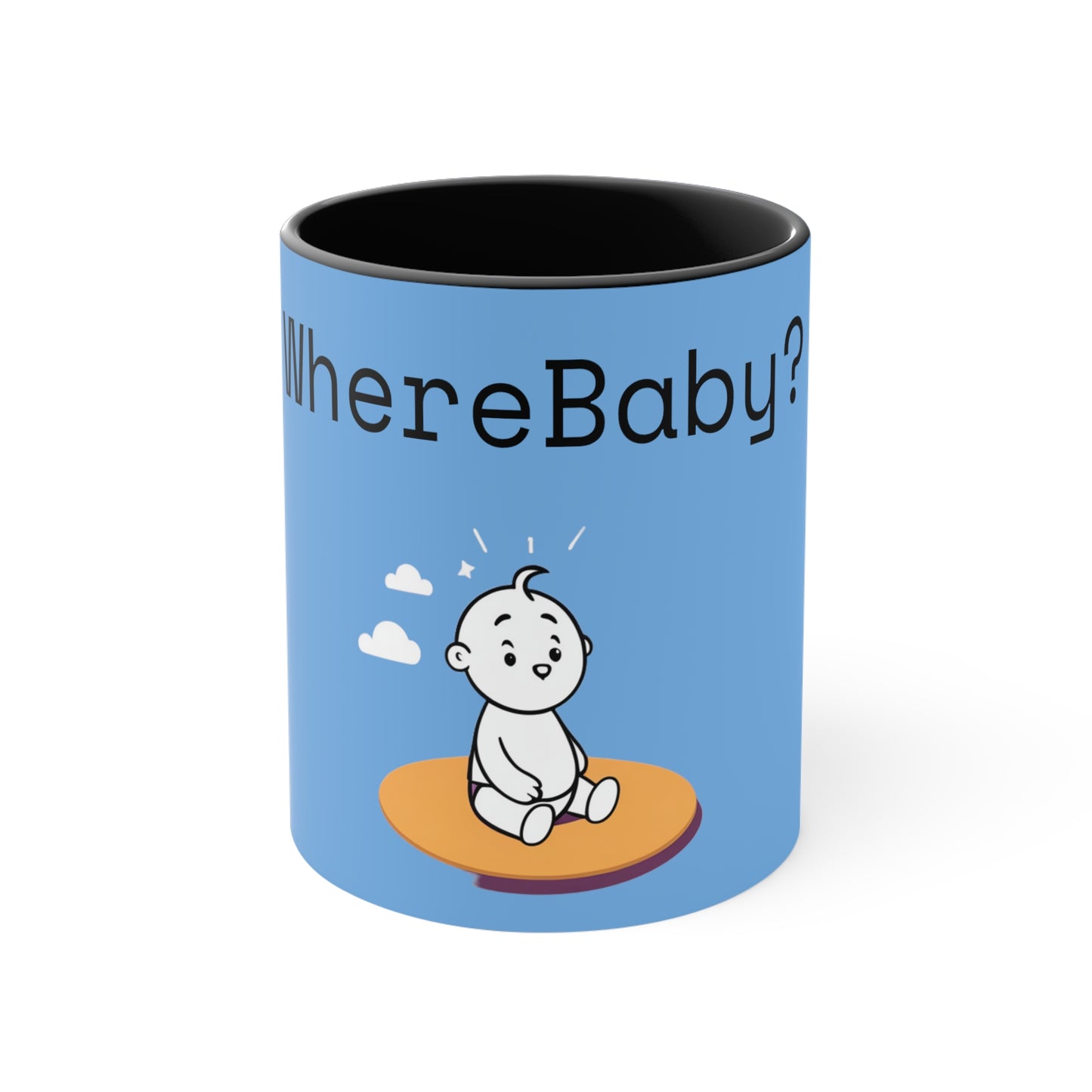 WhereBaby Accent Coffee Mug, 11oz