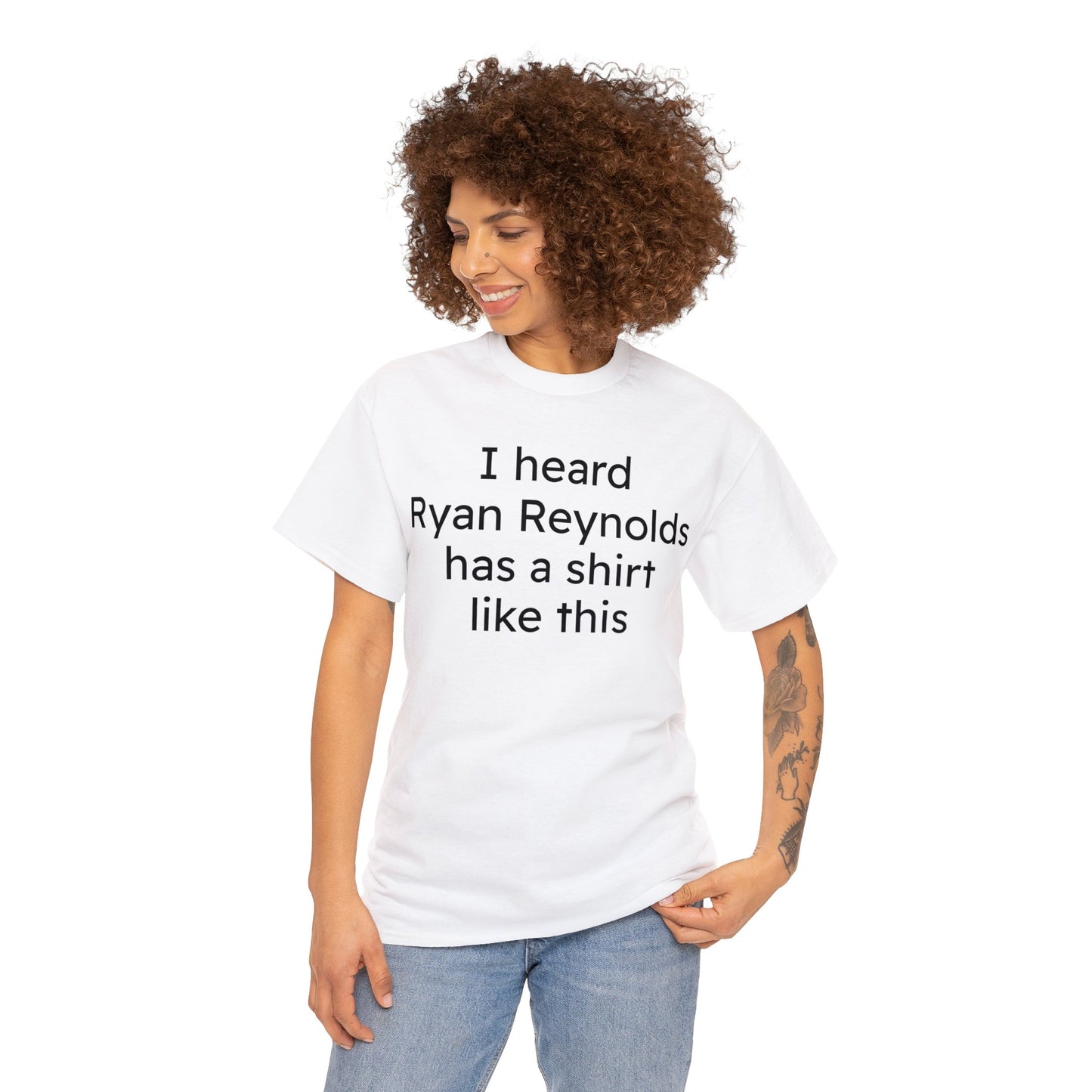 Ryan Reynolds Unisex Heavy Cotton Tee