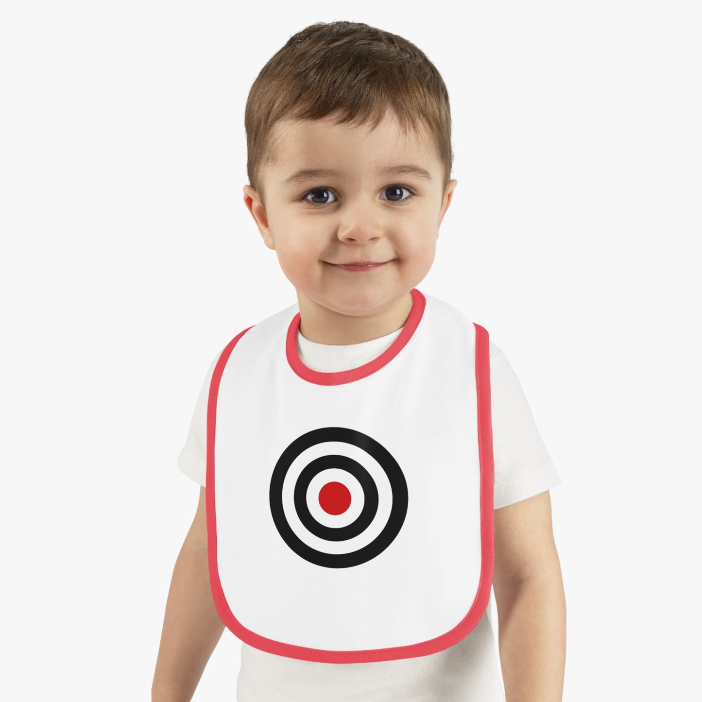 Target Baby Contrast Trim Jersey Bib