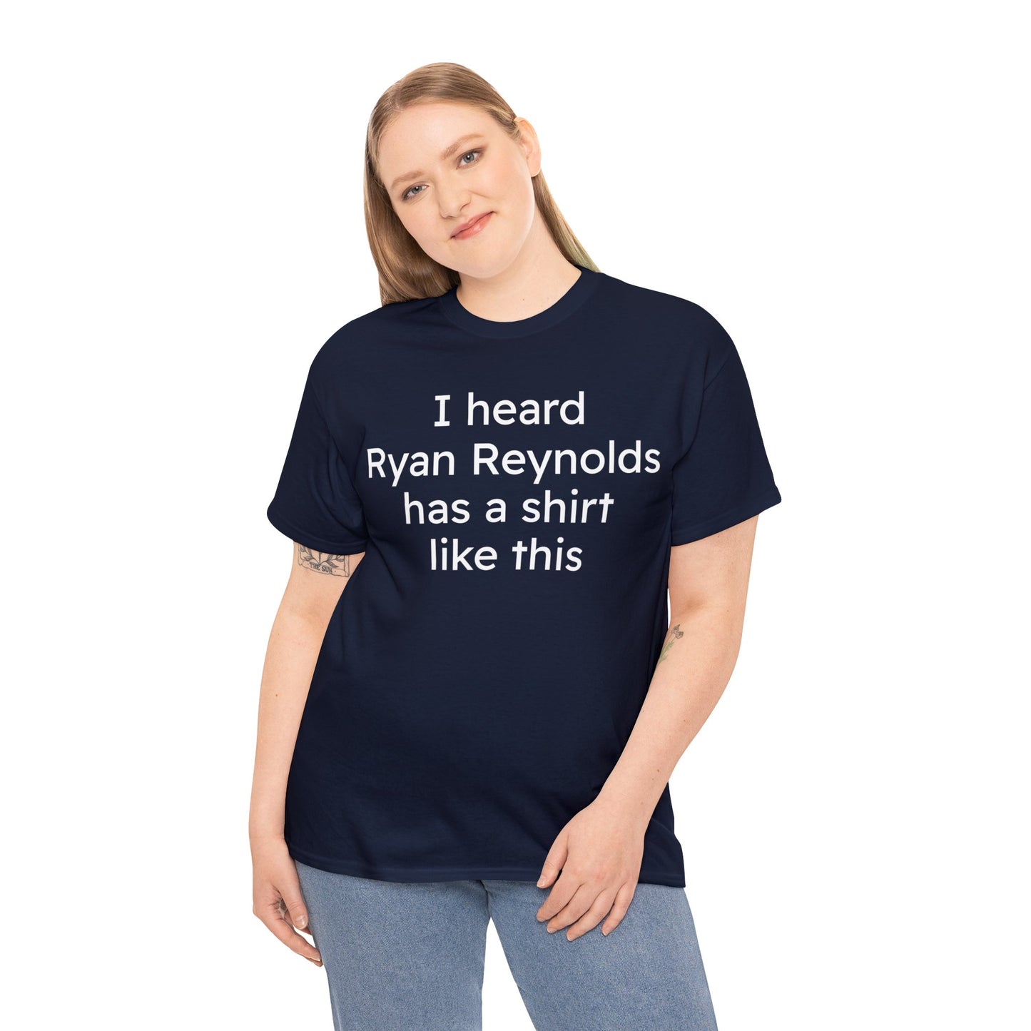 Ryan Reynolds Unisex Heavy Cotton Tee