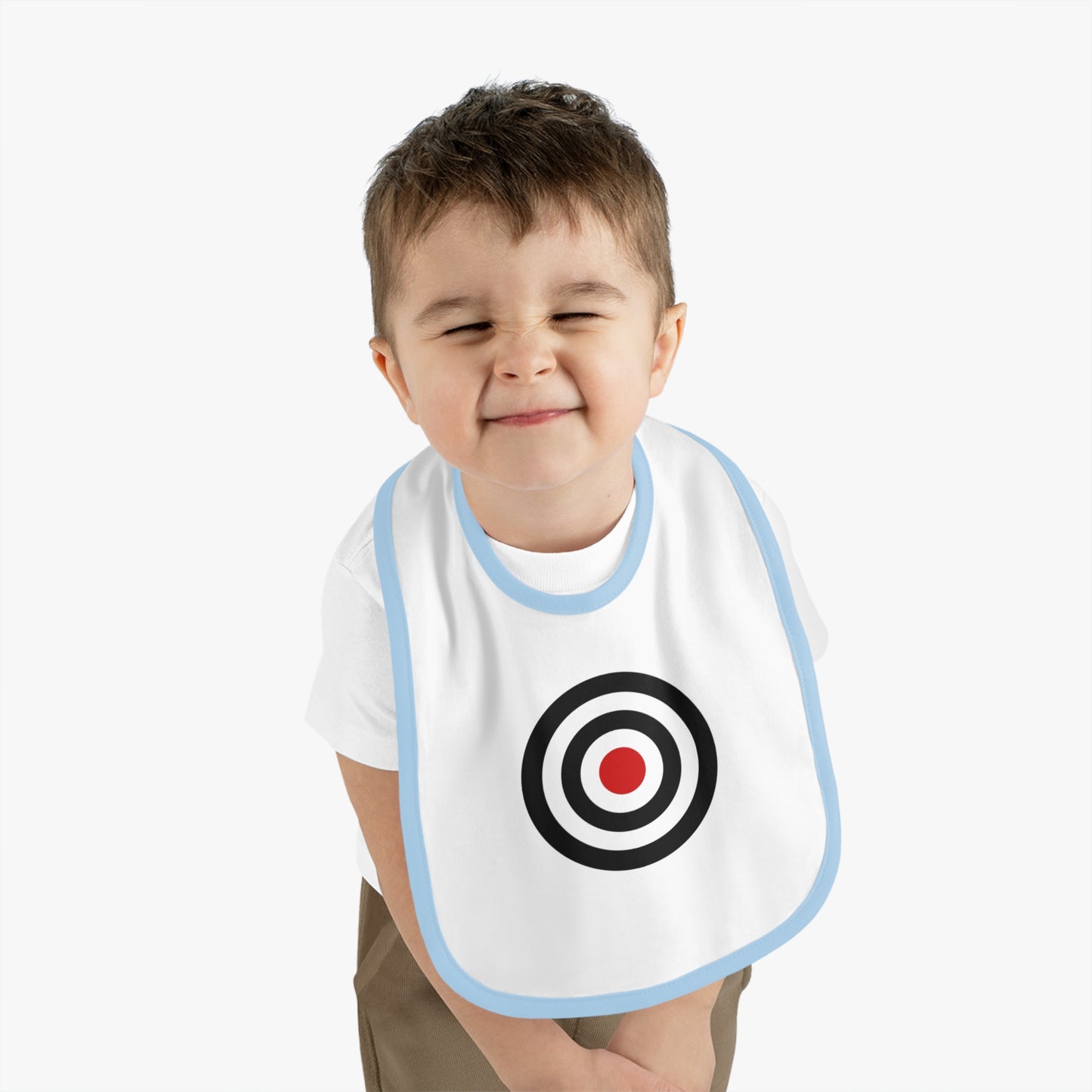 Target Baby Contrast Trim Jersey Bib