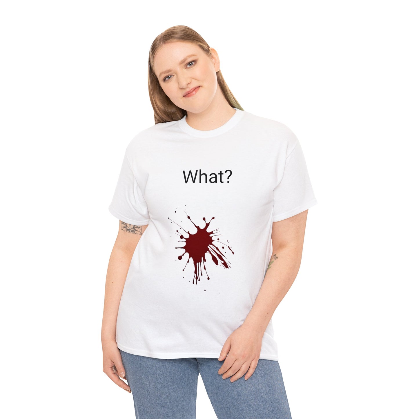 What? Unisex Heavy Cotton Tee