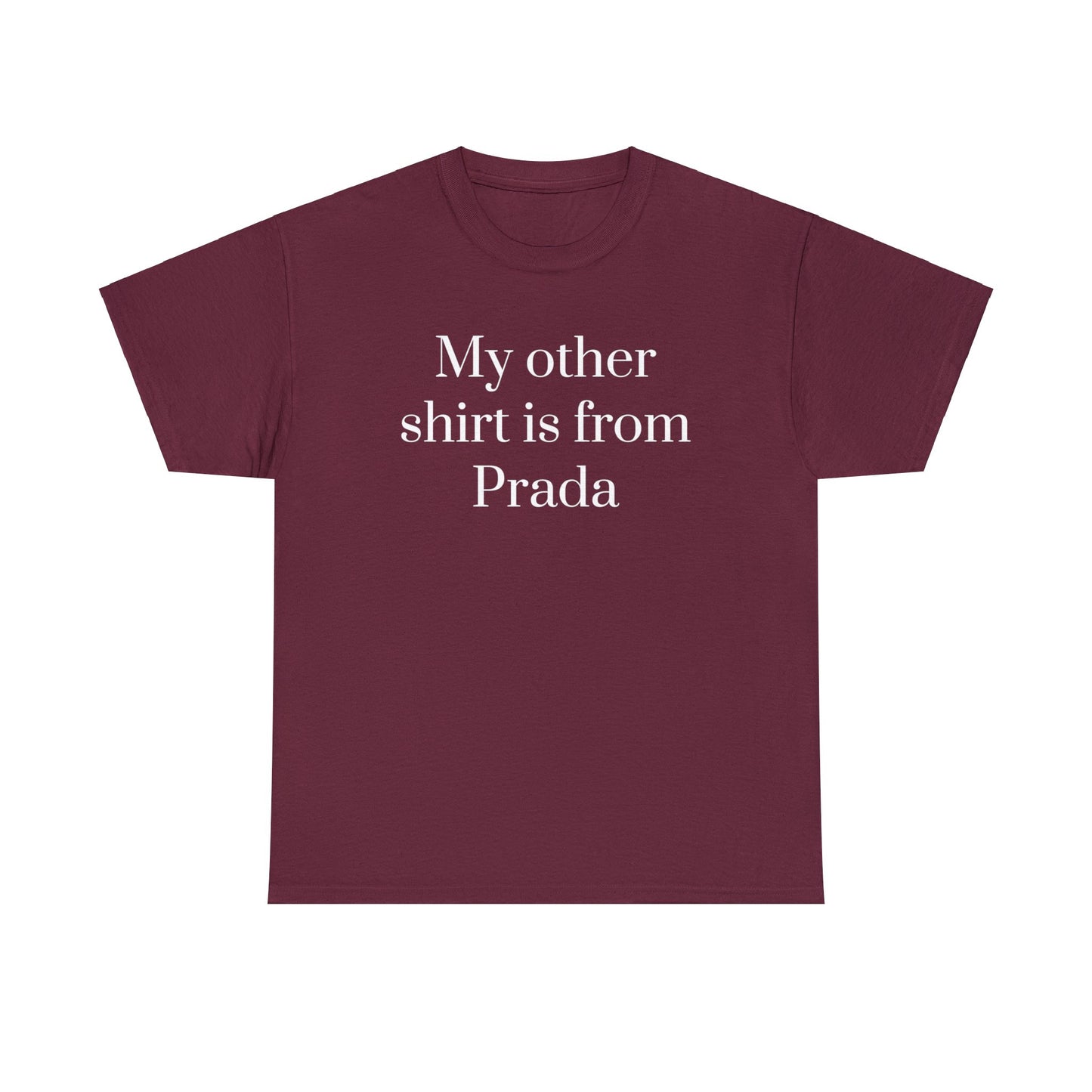 Prada Unisex Heavy Cotton Tee