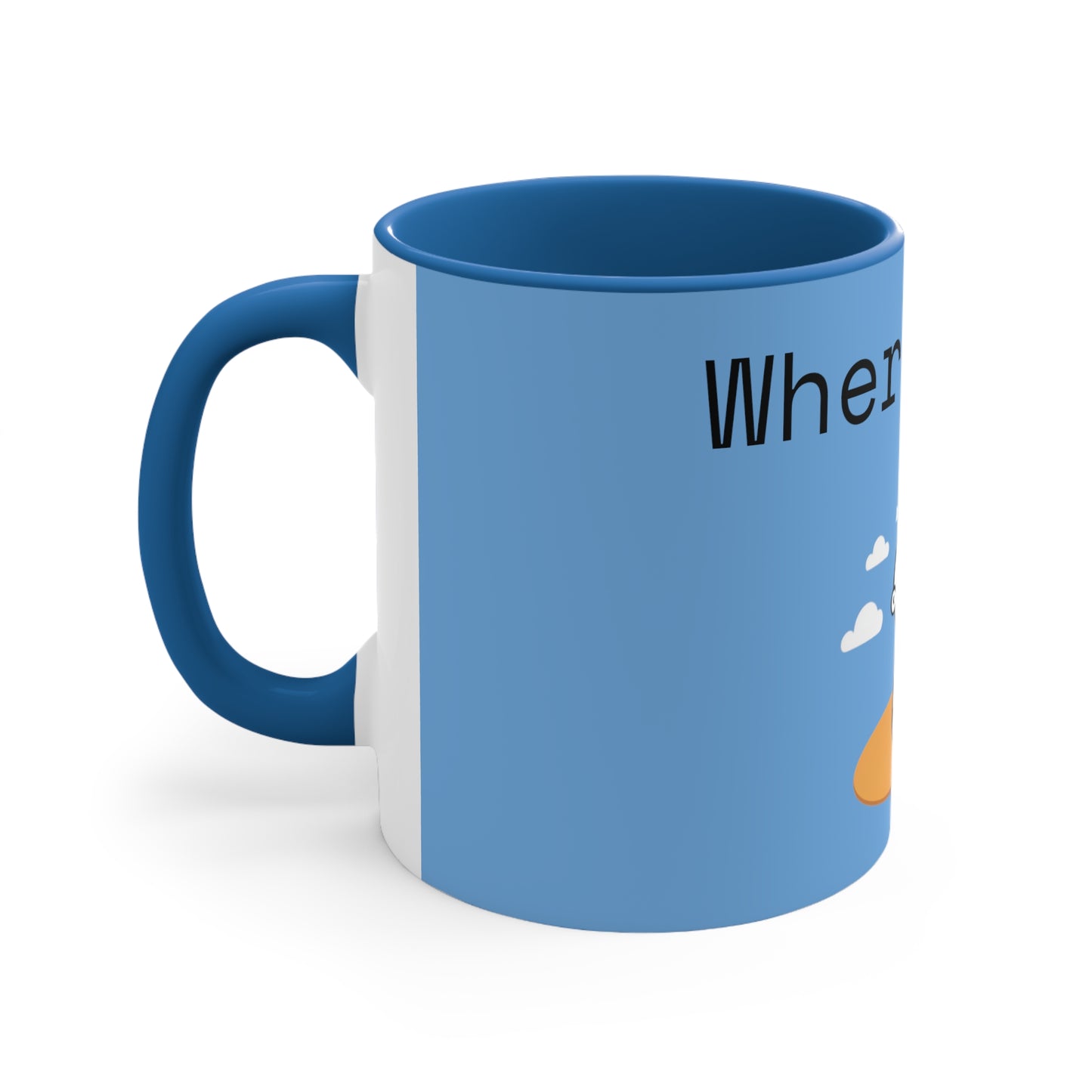 WhereBaby Accent Coffee Mug, 11oz