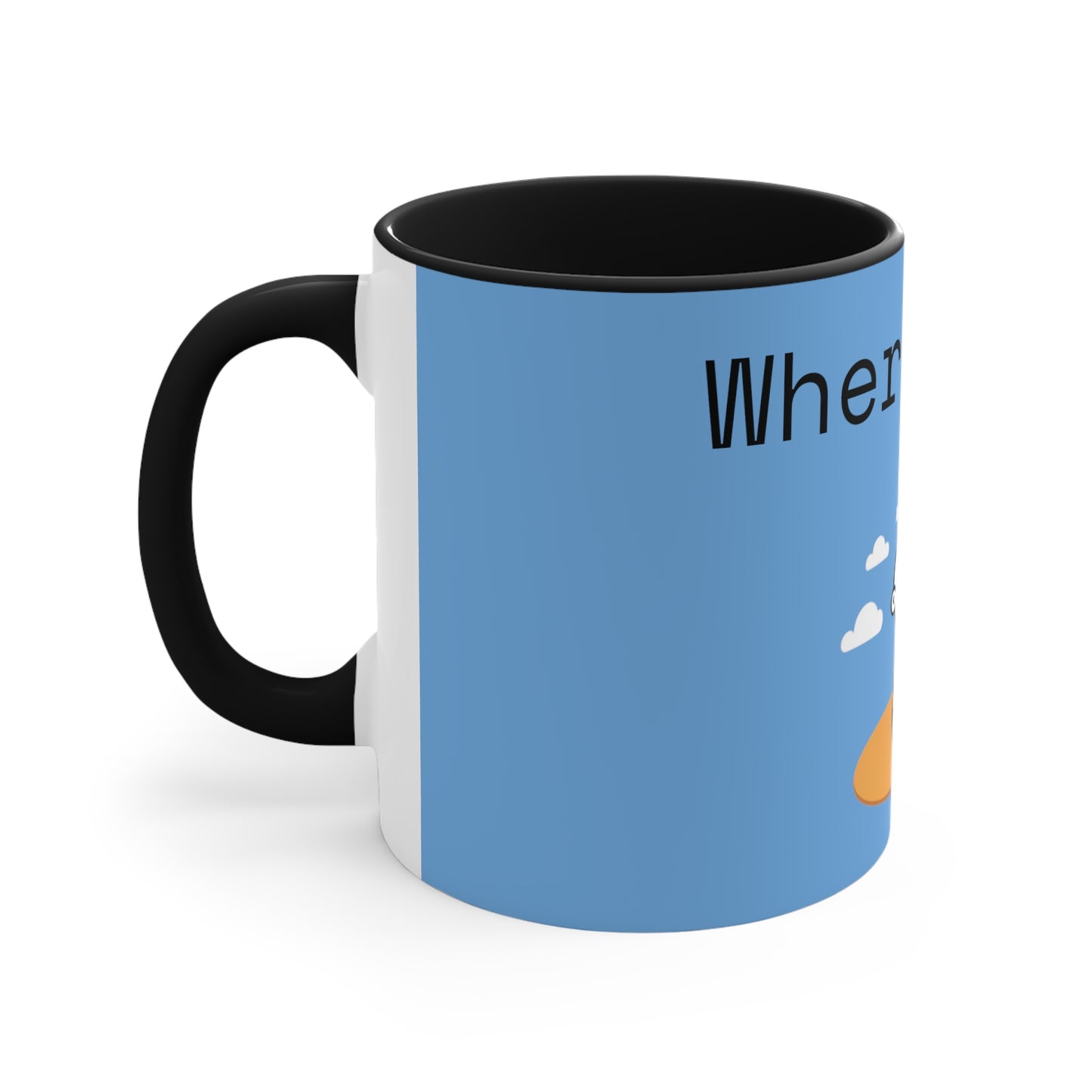 WhereBaby Accent Coffee Mug, 11oz